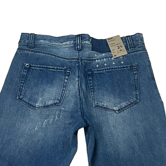 Ksubi Boyfriend Denim Jeans Distressed - Picture 4 of 13